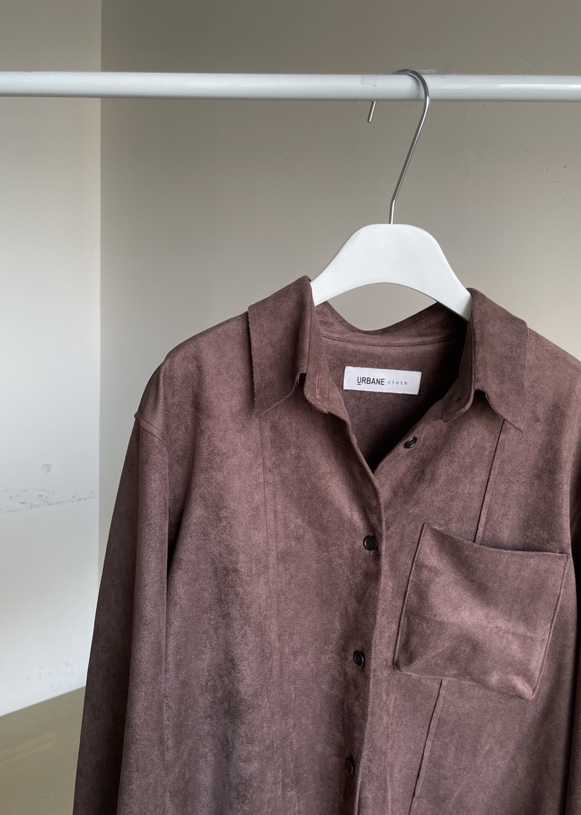 URBANE cloth韓國代購㊣女裝新品推薦熱賣人氣夾克絨面革鏤空URBANE cloth夾克