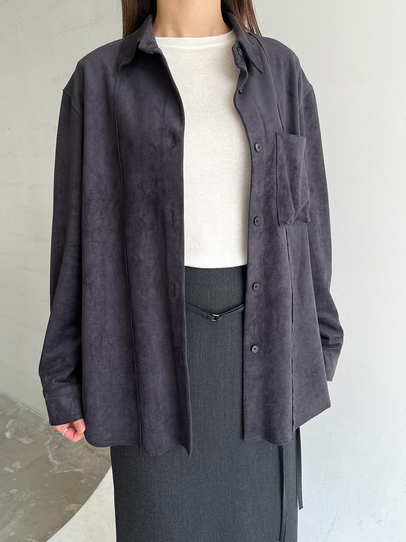 URBANE cloth韓國代購㊣女裝新品推薦熱賣人氣夾克絨面革鏤空URBANE cloth夾克