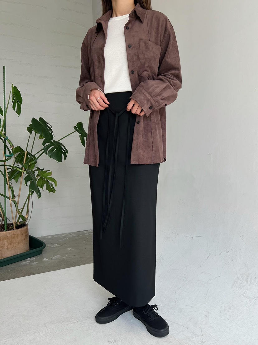 URBANE cloth韓國代購㊣女裝新品推薦熱賣人氣夾克絨面革鏤空URBANE cloth夾克