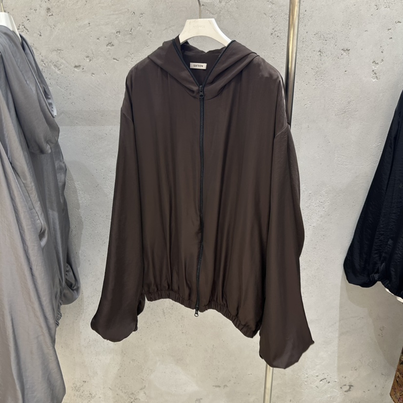 6PENCE-P東大門㊣代購女裝新品推薦職業休閑熱賣人氣夾克兜帽6PENCE-P夾克圖色2