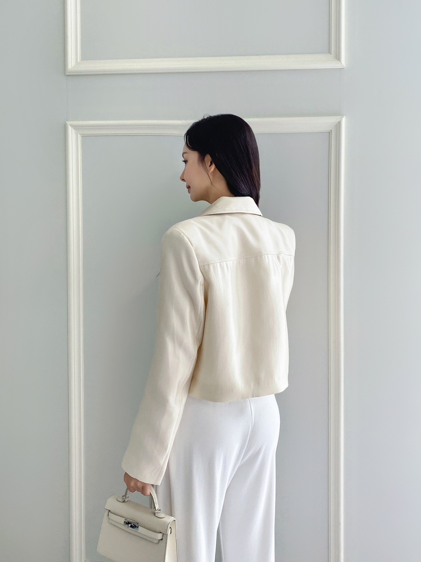 CLOTH東大門㊣實拍女士新款休閑真品時尚職業25秋冬夾克短款CLOTH夾克