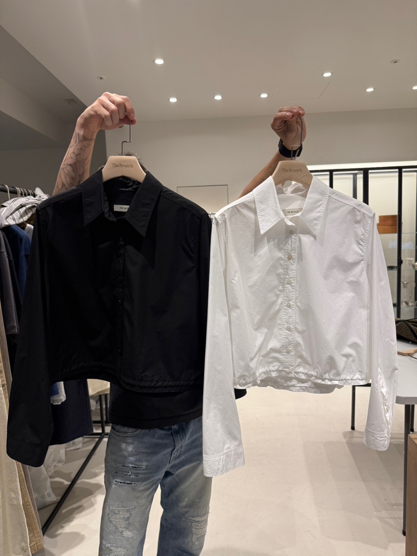 THE BRUNCH韓國直郵㊣女裝新品25秋冬推薦人氣職業襯衫蕾絲衫THE BRUNCH襯衫/蕾絲衫
