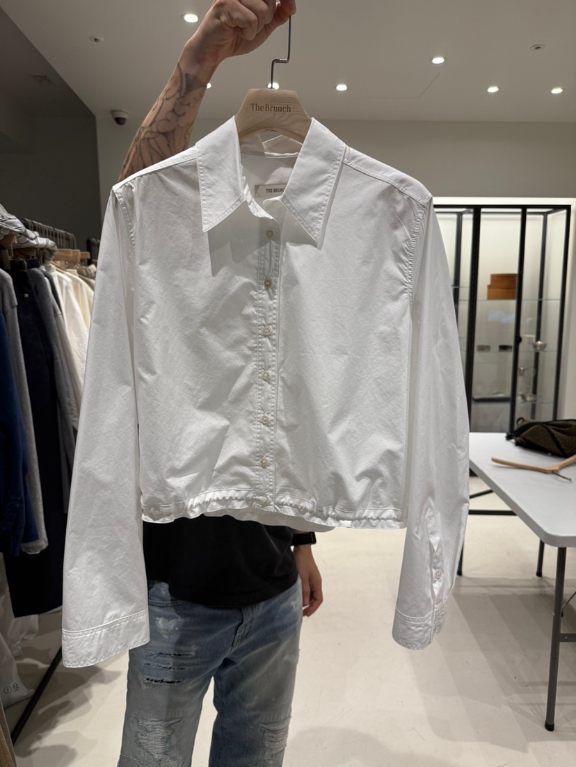 THE BRUNCH韓國直郵㊣女裝新品25秋冬推薦人氣職業襯衫蕾絲衫THE BRUNCH襯衫/蕾絲衫