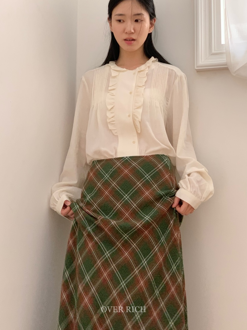 OVER RICH東大門㊣直郵女裝新款人氣25秋冬推薦襯衫蕾絲衫OVER RICH襯衫/蕾絲衫