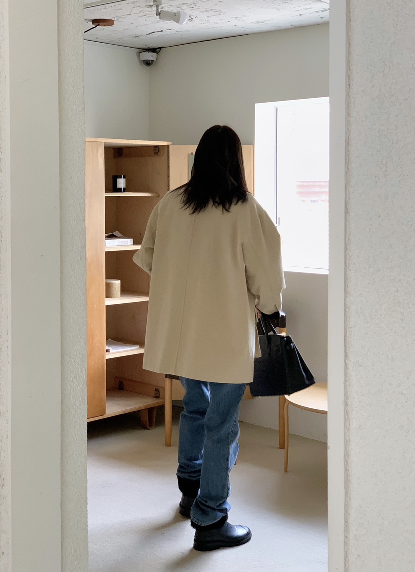 COURGETTE東大門㊣實拍女裝新款職業真品推薦25秋冬休閑夾克COURGETTE夾克
