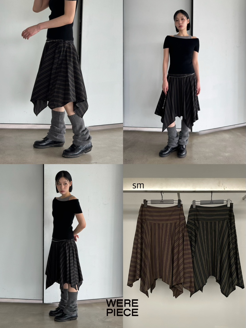 KARE/WEREPIECE韓國代購㊣女裝新品真品半身裙中短裙不含腰帶KARE/WEREPIECE半身裙/中短裙