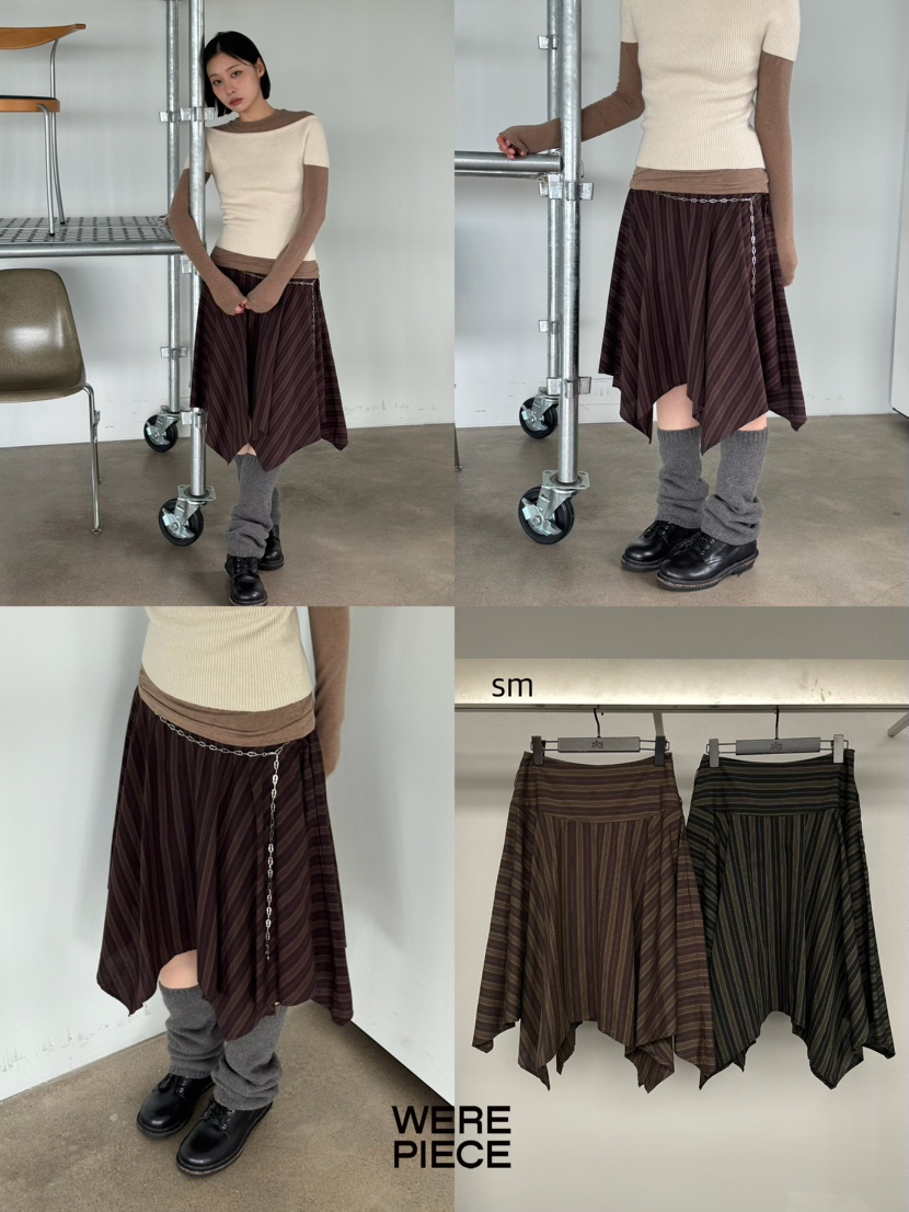 KARE/WEREPIECE韓國代購㊣女裝新品真品半身裙中短裙不含腰帶KARE/WEREPIECE半身裙/中短裙
