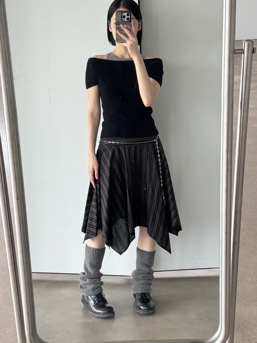 KARE/WEREPIECE韓國代購㊣女裝新品真品半身裙中短裙不含腰帶KARE/WEREPIECE半身裙/中短裙