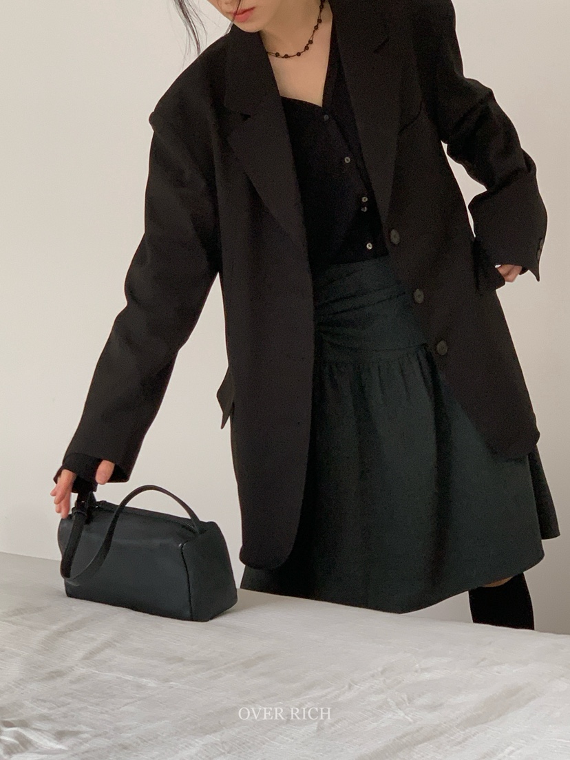 OVER RICH東大門㊣代購女裝新款熱賣時尚真品25秋冬人氣夾克OVER RICH夾克