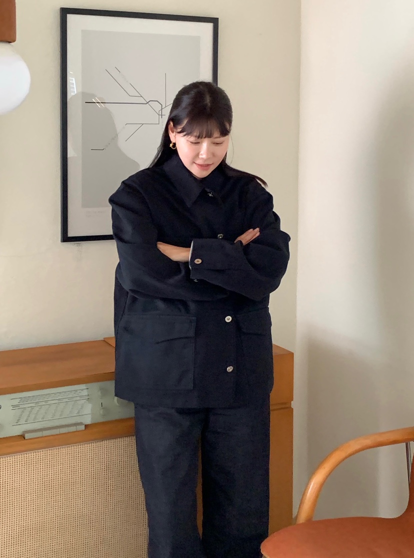 COURGETTE東大門㊣直郵女士新品人氣休閑時尚職業25秋冬夾克COURGETTE夾克