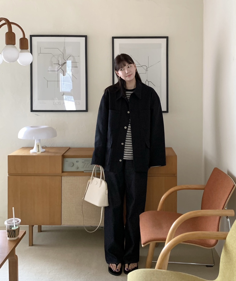 COURGETTE東大門㊣直郵女士新品人氣休閑時尚職業25秋冬夾克COURGETTE夾克
