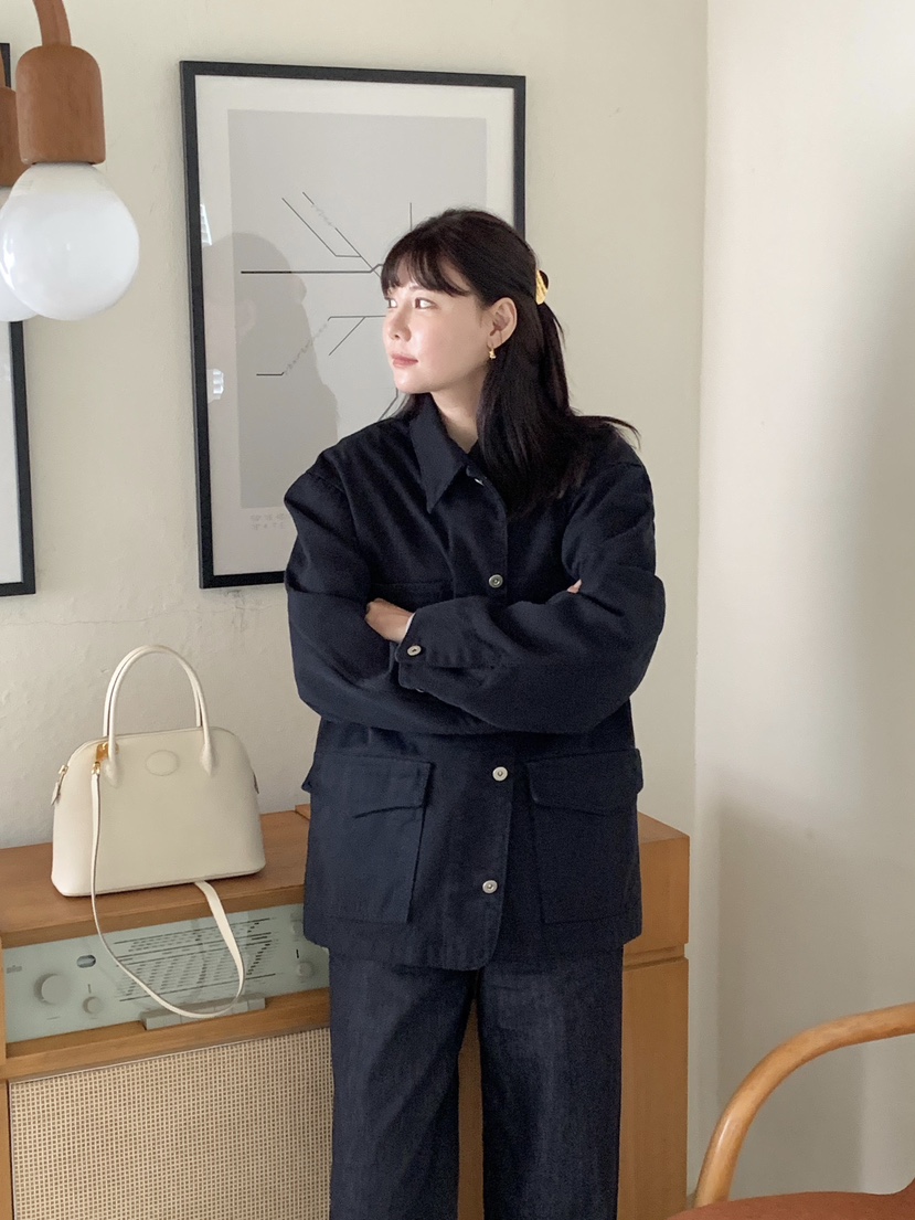 COURGETTE東大門㊣直郵女士新品人氣休閑時尚職業25秋冬夾克COURGETTE夾克