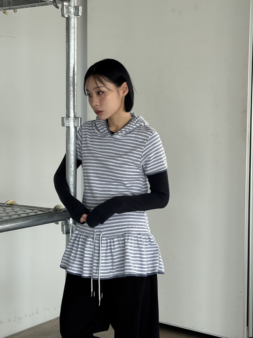 KARE/WEREPIECE東大門㊣代購女士新款人氣熱賣時尚T恤兜帽KARE/WEREPIECET恤