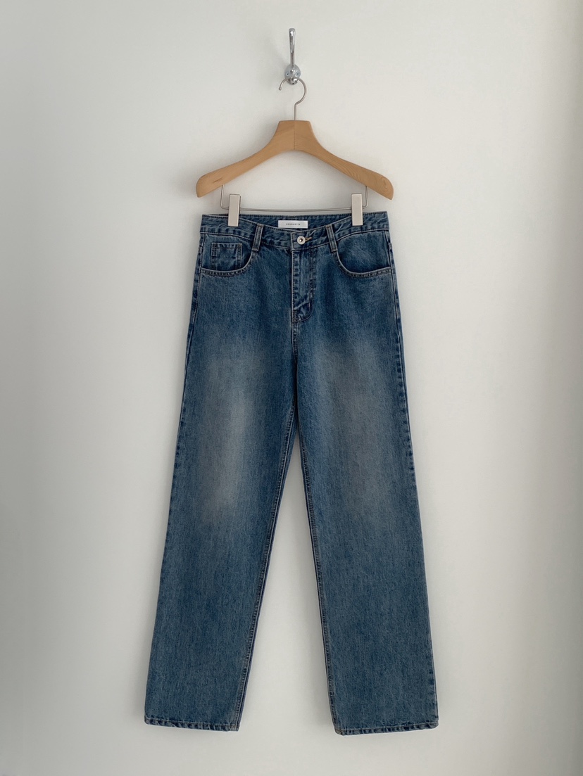 COURGETTE東大門㊣代購女裝新品真品職業休閑人氣25秋冬牛仔褲COURGETTE牛仔褲