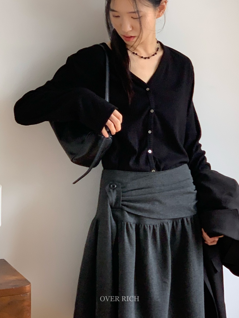 OVER RICH韓國直郵㊣女士新品推薦人氣休閑時尚真品長袖T恤OVER RICH長袖T恤