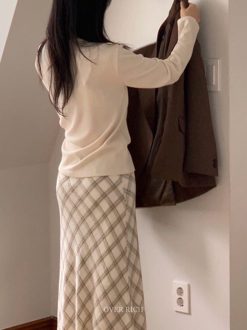 OVER RICH韓國直郵㊣女士新品推薦人氣休閑時尚真品長袖T恤OVER RICH長袖T恤
