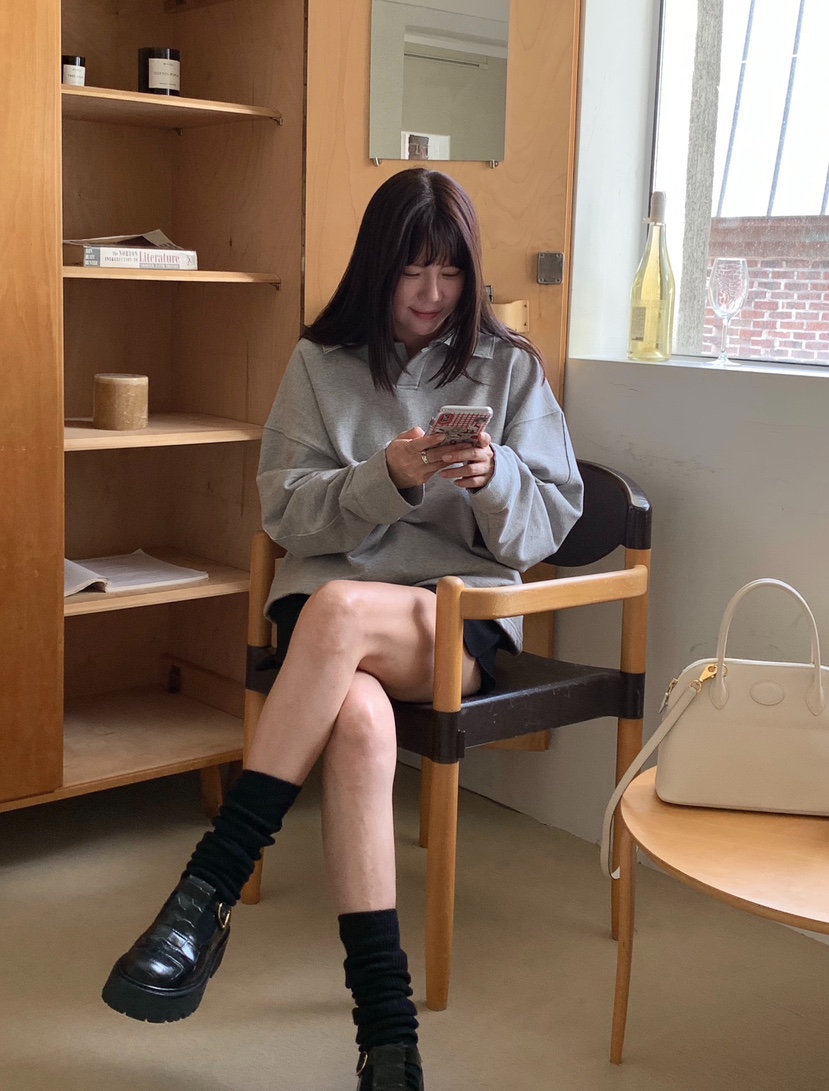 COURGETTE東大門㊣實拍女士新品休閑時尚真品熱賣推薦25秋冬衛衣COURGETTE衛衣