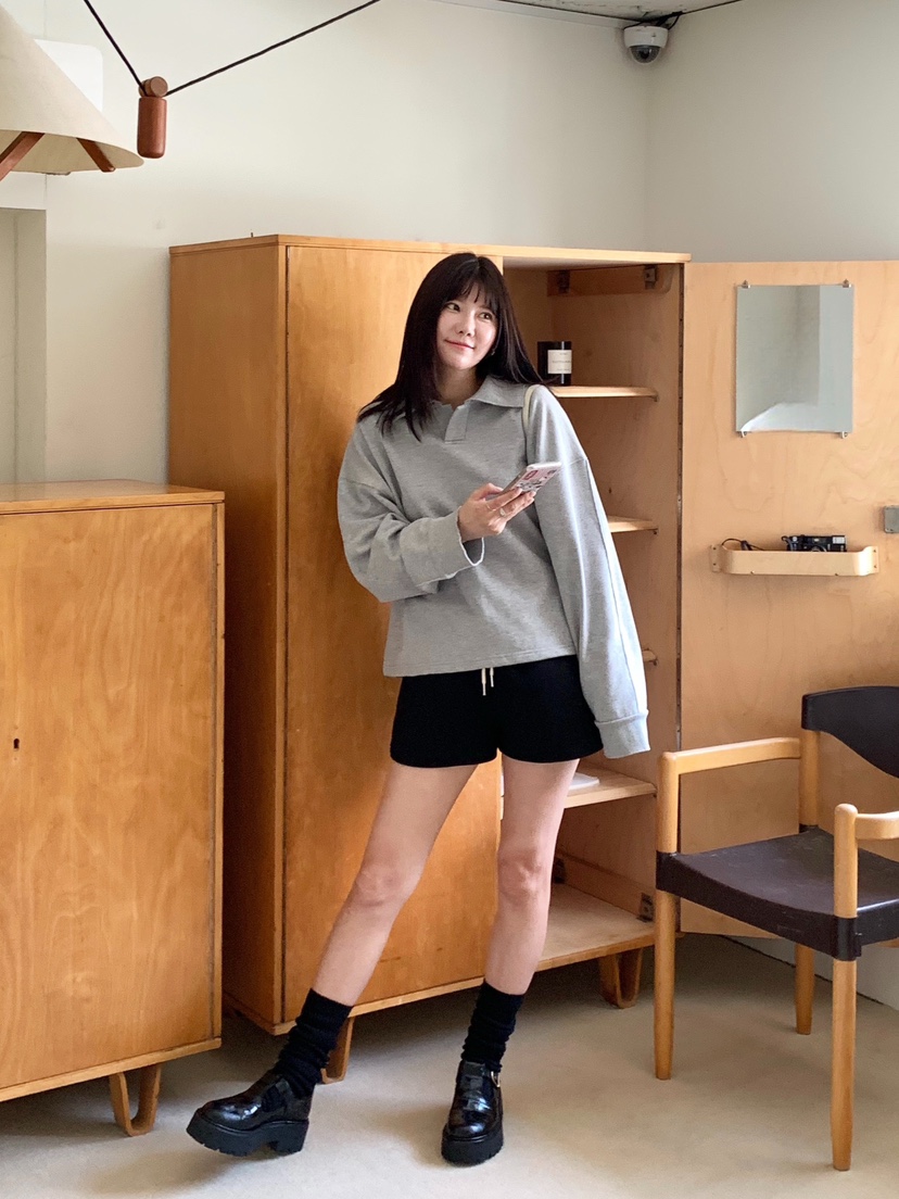 COURGETTE東大門㊣實拍女士新品休閑時尚真品熱賣推薦25秋冬衛衣COURGETTE衛衣