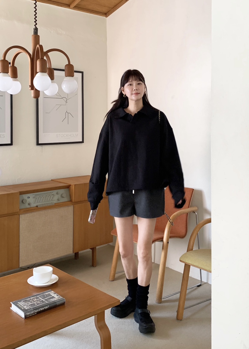COURGETTE東大門㊣實拍女士新品休閑時尚真品熱賣推薦25秋冬衛衣COURGETTE衛衣