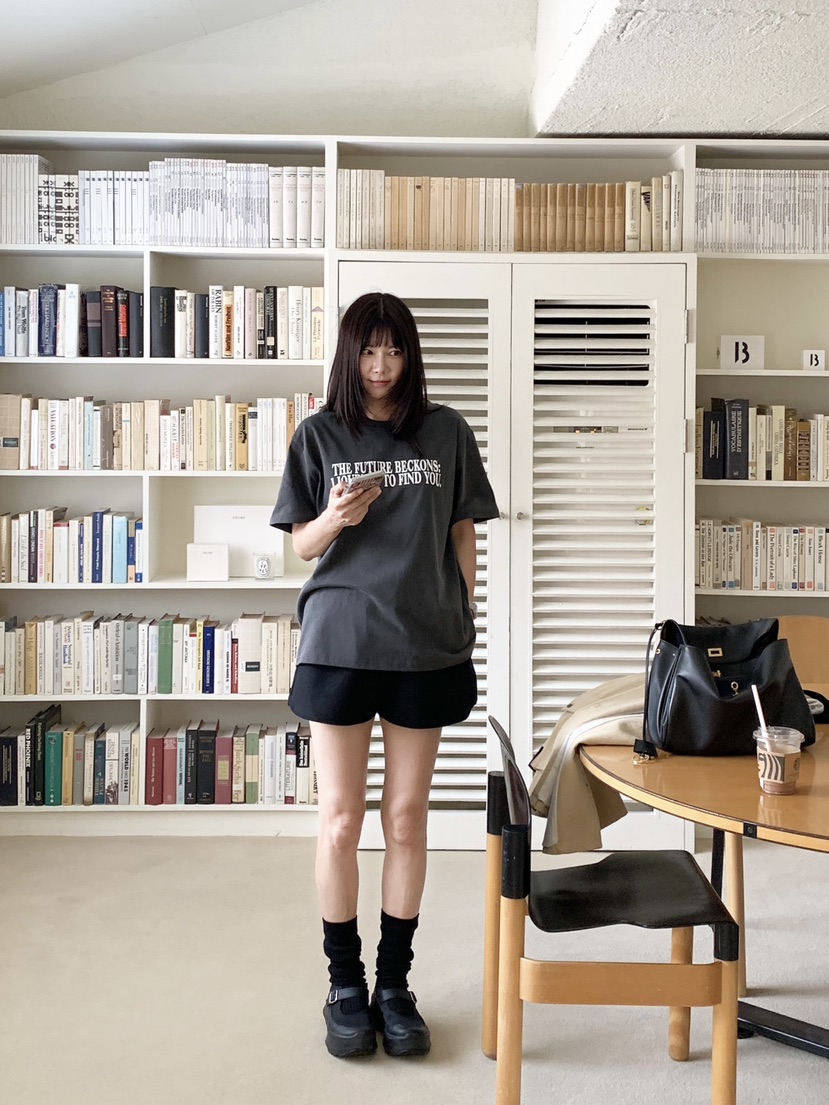 COURGETTE韓國代購㊣女士新品人氣職業休閑時尚熱賣推薦T恤COURGETTET恤