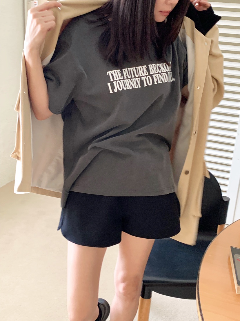COURGETTE韓國代購㊣女士新品人氣職業休閑時尚熱賣推薦T恤COURGETTET恤