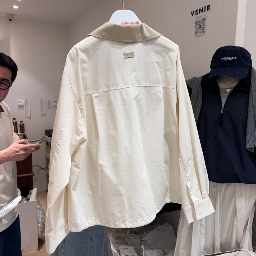 VENIR-a東大門㊣代購女士新品25秋冬職業真品時尚休閑夾克VENIR-a夾克