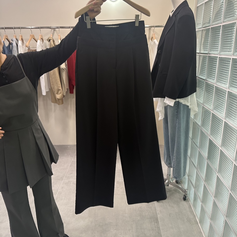 URBANSTORY/REMAKING東大門㊣代購女士新款熱賣職業休閑褲Remaking/URBANSTORY休閑褲圖色2