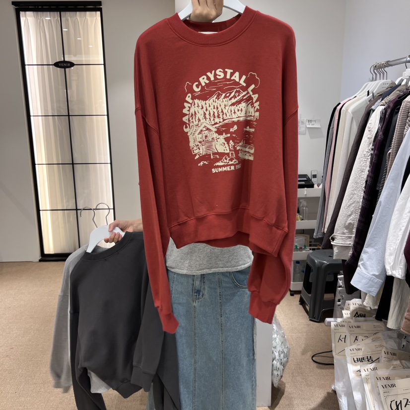 VENIR-a東大門㊣實拍女士新品真品職業推薦時尚熱賣休閑衛衣VENIR-a衛衣圖色2
