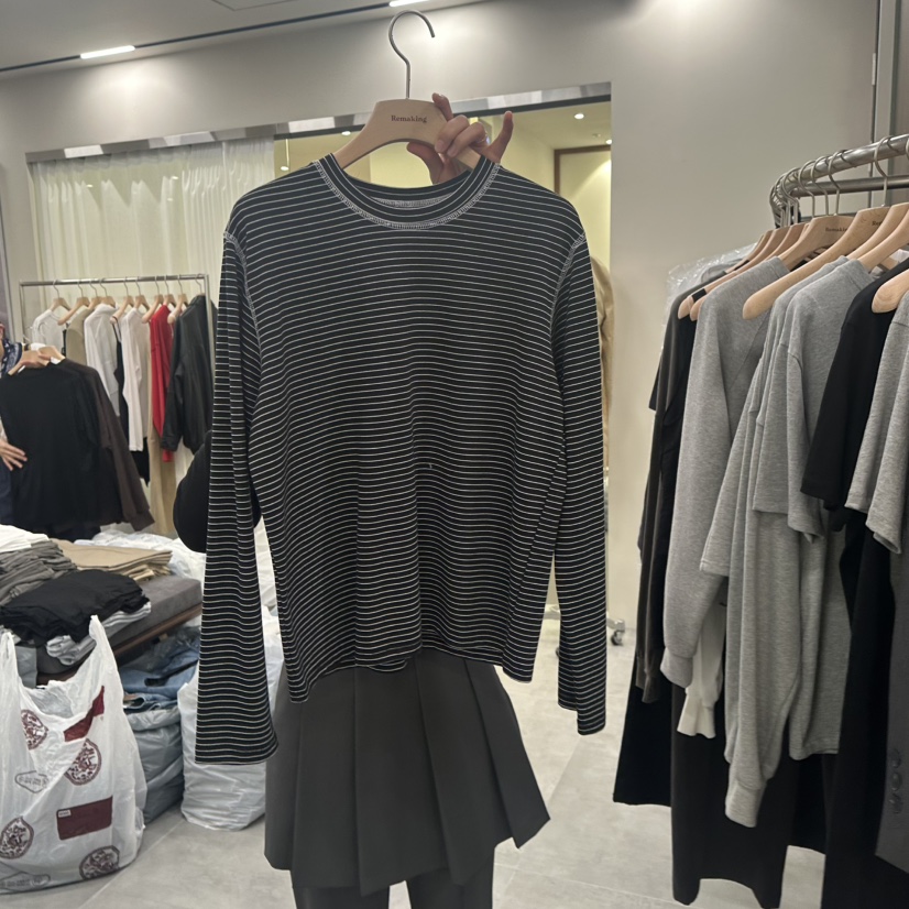 URBANSTORY/REMAKING東大門㊣實拍女士新款真品時尚長袖T恤Remaking/URBANSTORY長袖T恤圖色3