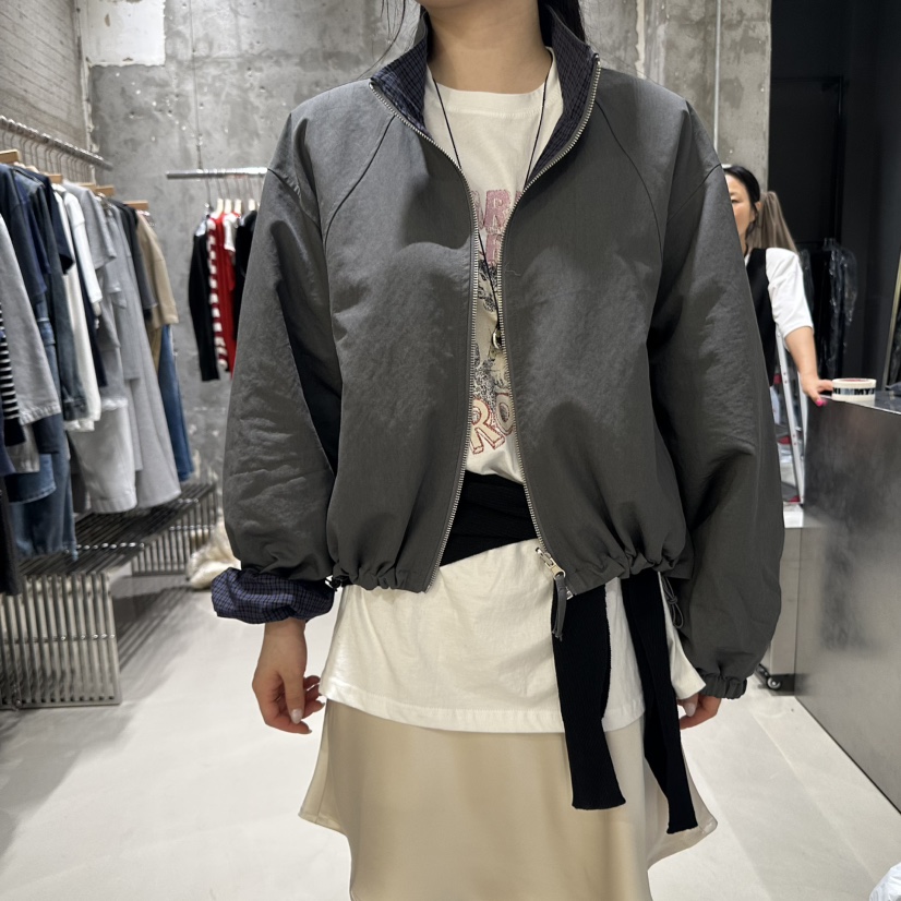 JUNI東大門㊣直郵女士新品時尚真品25秋冬推薦職業休閑夾克my juni夾克圖色2