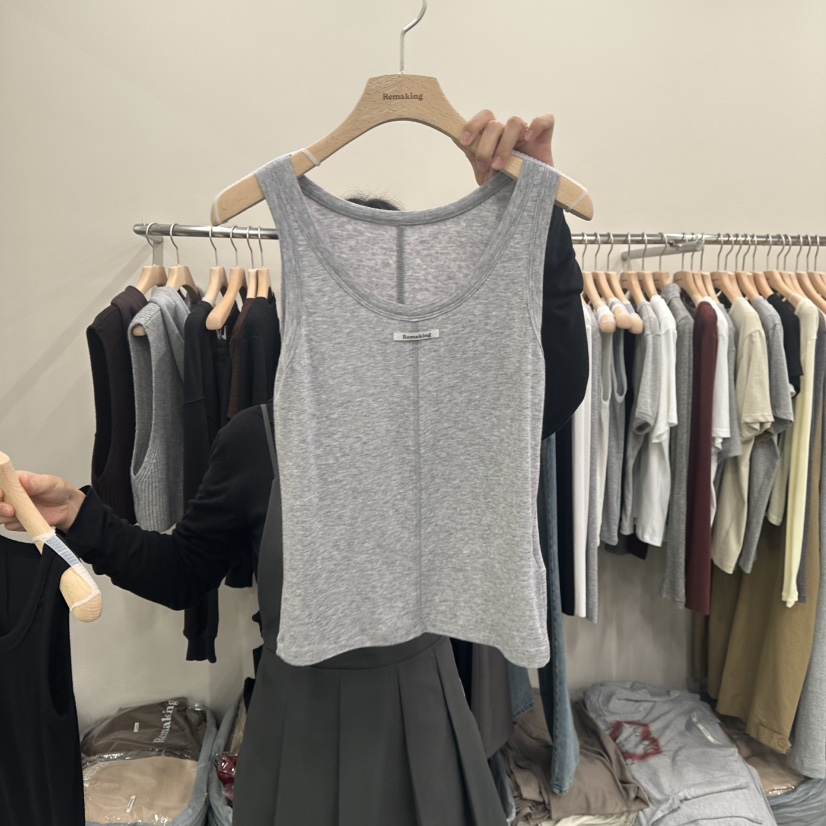 URBANSTORY/REMAKING韓國直郵㊣女士新款時尚休閑吊帶背心Remaking/URBANSTORY吊帶/背心圖色2
