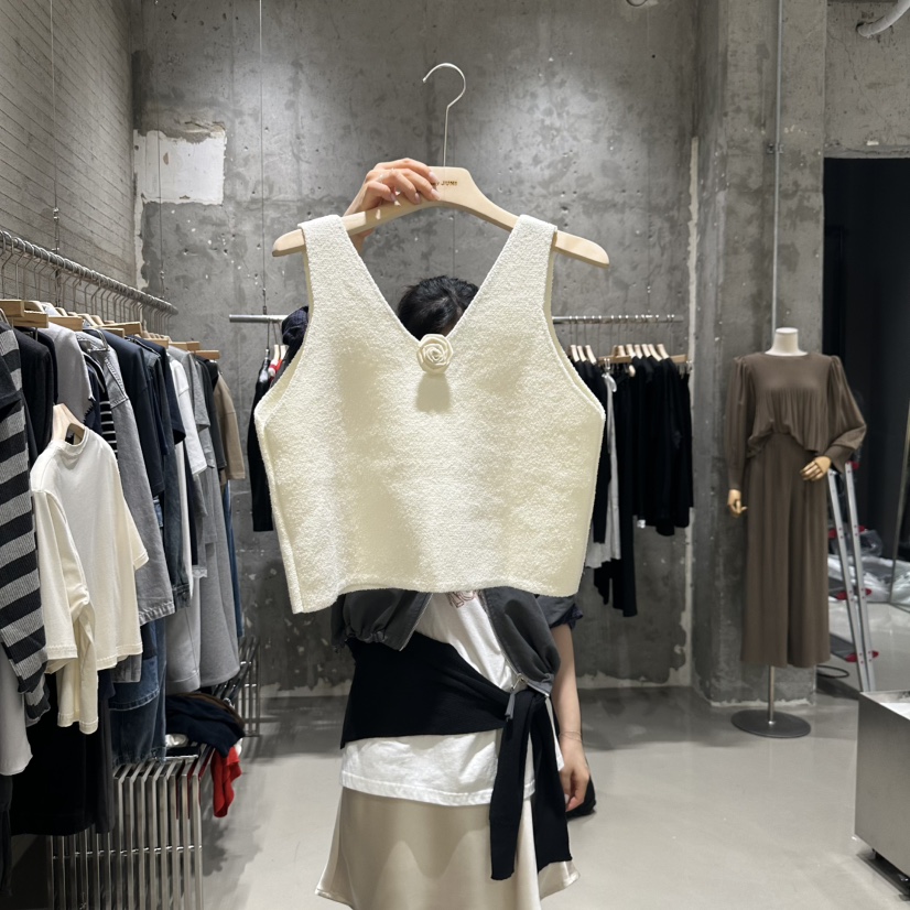 JUNI東大門㊣代購女裝新品25秋冬職業熱賣推薦真品吊帶背心my juni吊帶/背心