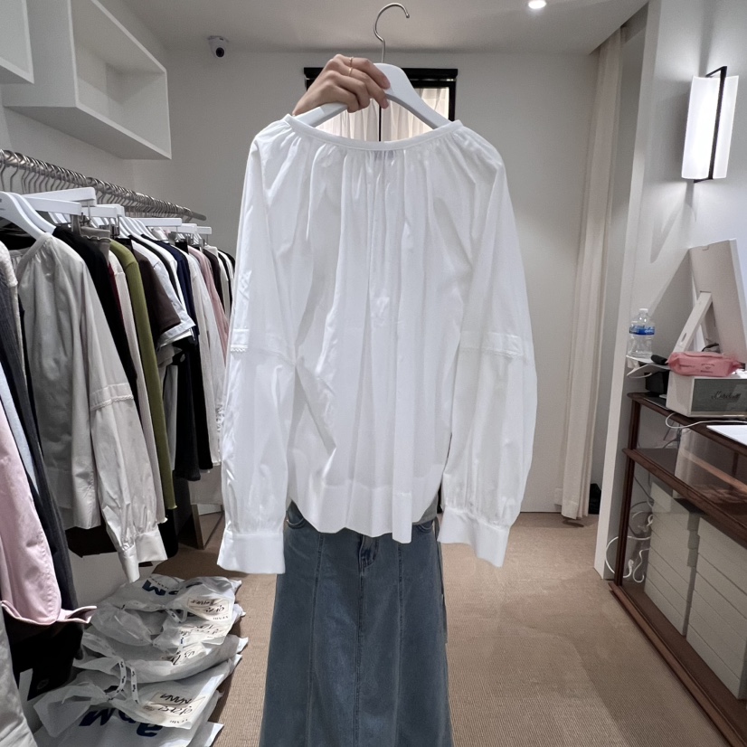 VENIR-a東大門㊣直郵女裝新品職業熱賣時尚推薦襯衫蕾絲衫VENIR-a襯衫/蕾絲衫