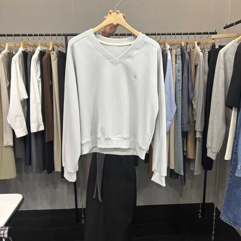FLAMME TOIT東大門㊣直郵女裝新品25秋冬職業休閑真品衛衣FLAMME TOIT衛衣