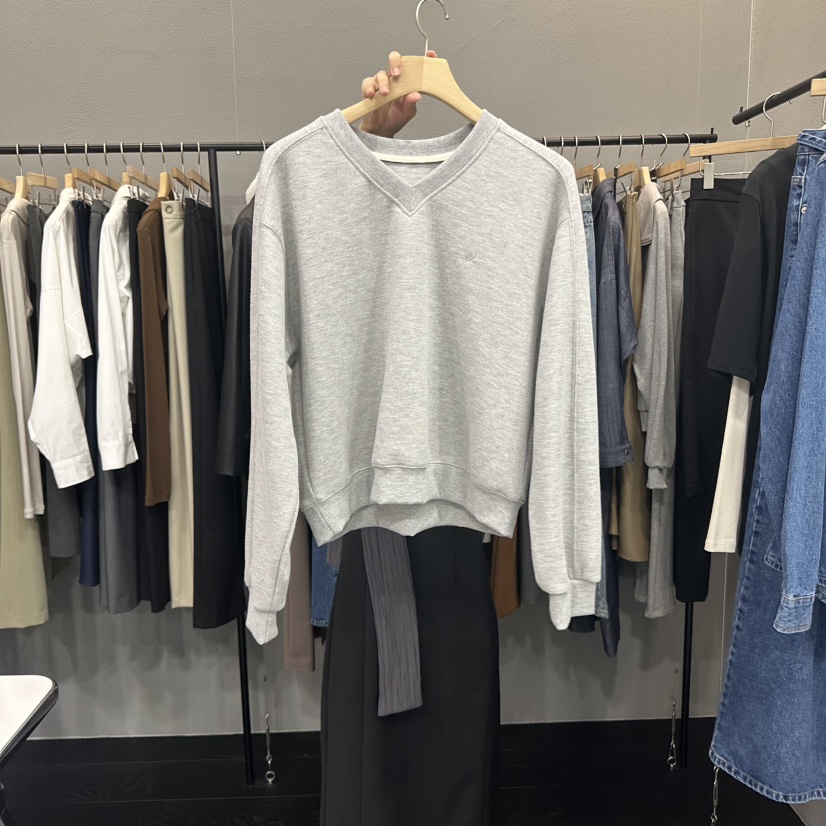 FLAMME TOIT東大門㊣直郵女裝新品25秋冬職業休閑真品衛衣FLAMME TOIT衛衣圖色2