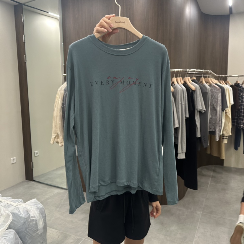 URBANSTORY/REMAKING東大門㊣代購女裝新品熱賣職業長袖T恤Remaking/URBANSTORY長袖T恤圖色3
