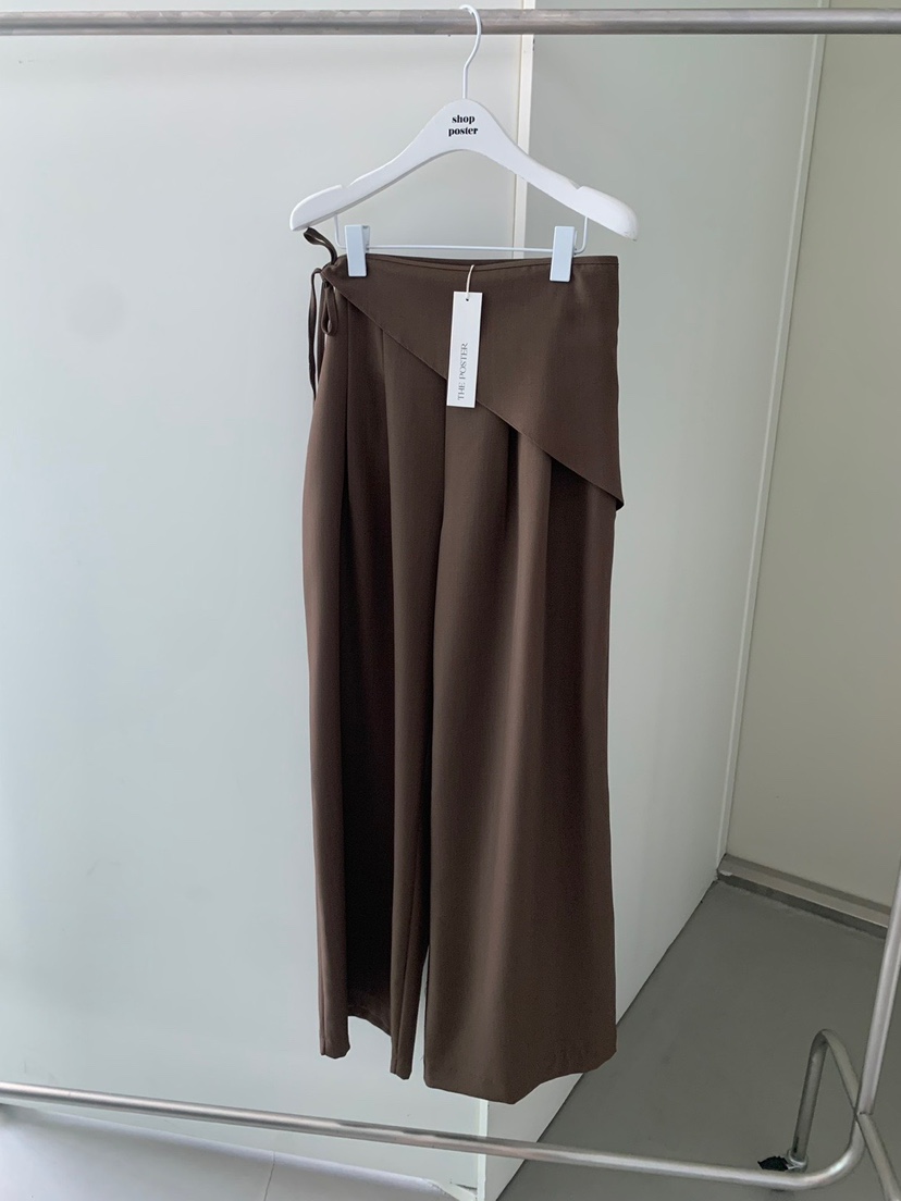 SHOP POSTER東大門㊣實拍女士新款熱賣25秋冬人氣推薦休閑褲SHOP_POSTER休閑褲圖色2