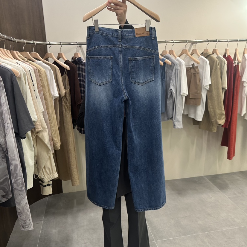 URBANSTORY/REMAKING東大門㊣代購女裝新品熱賣時尚牛仔褲Remaking/URBANSTORY牛仔褲