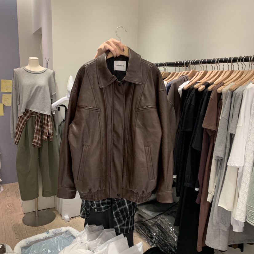 ORMORE東大門㊣直郵女裝新品休閑熱賣推薦時尚職業真品夾克ORMORE夾克