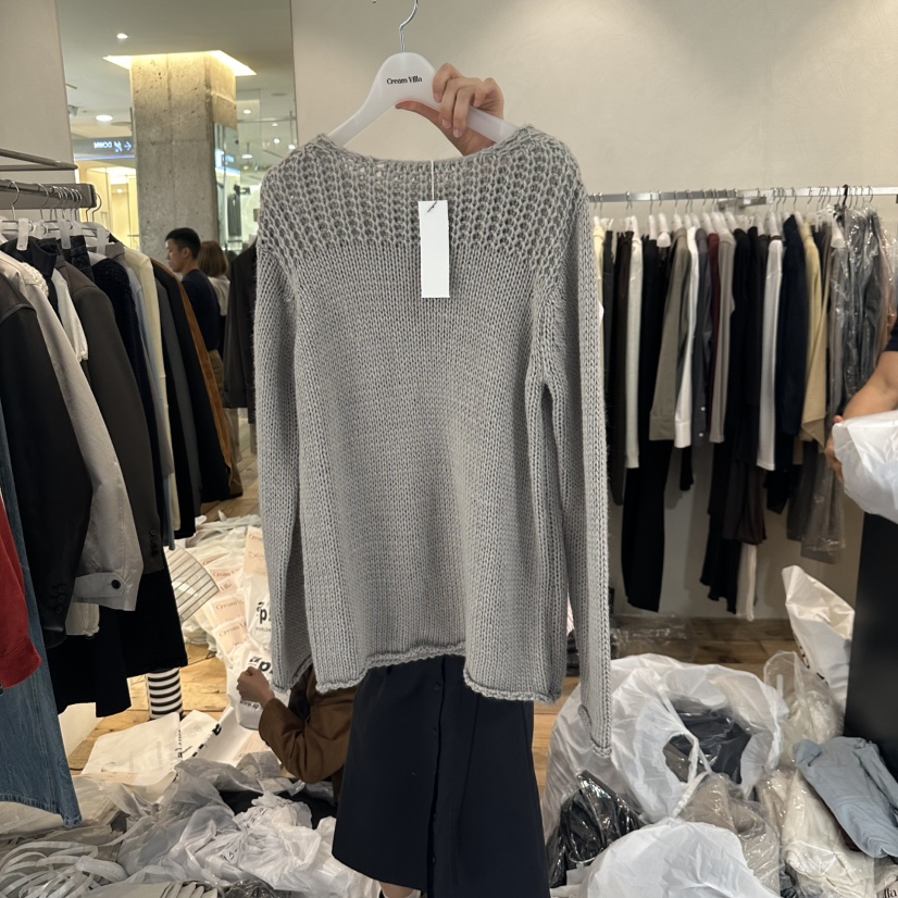 CREAM VILLA韓國直郵㊣女士新品25秋冬針織衫CREAMVILLA針織衫圖色2