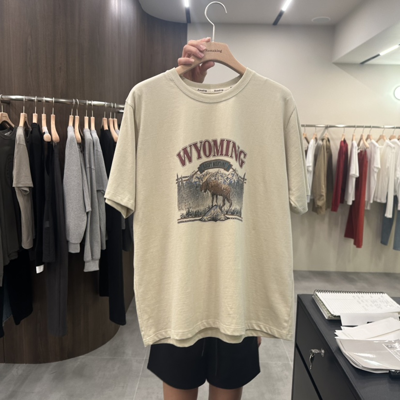 URBANSTORY/REMAKING東大門㊣直郵女裝新款職業推薦25秋冬T恤Remaking/URBANSTORYT恤圖色2