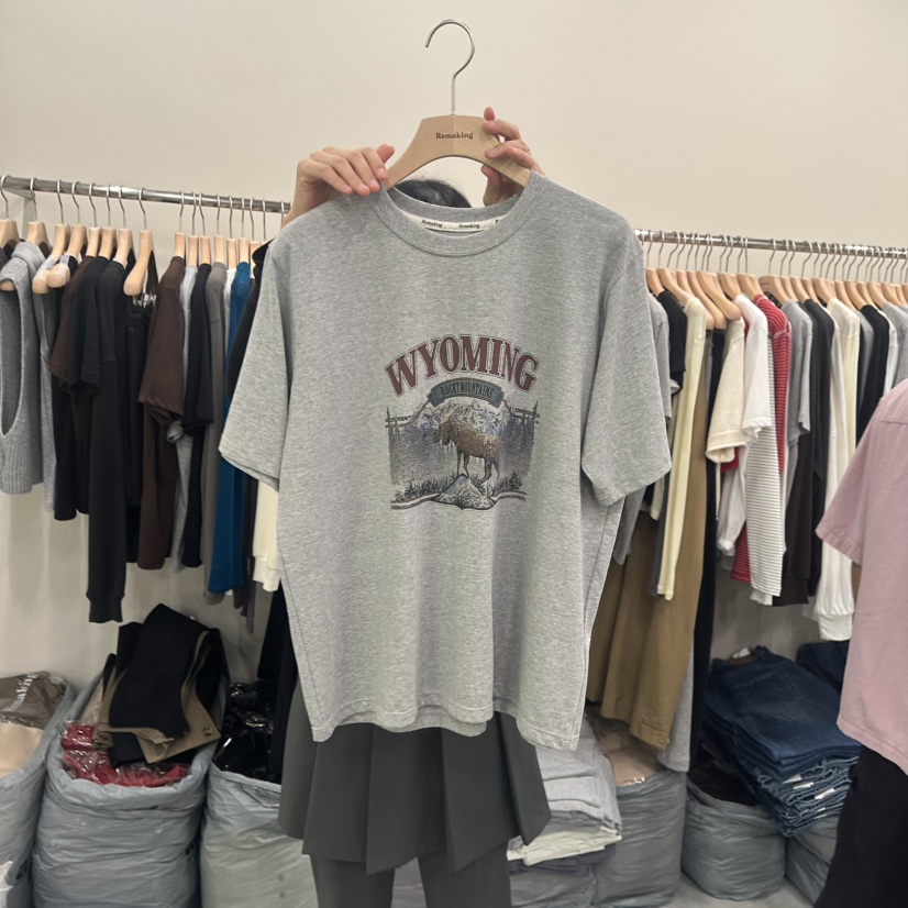 URBANSTORY/REMAKING東大門㊣直郵女裝新款職業推薦25秋冬T恤Remaking/URBANSTORYT恤圖色3