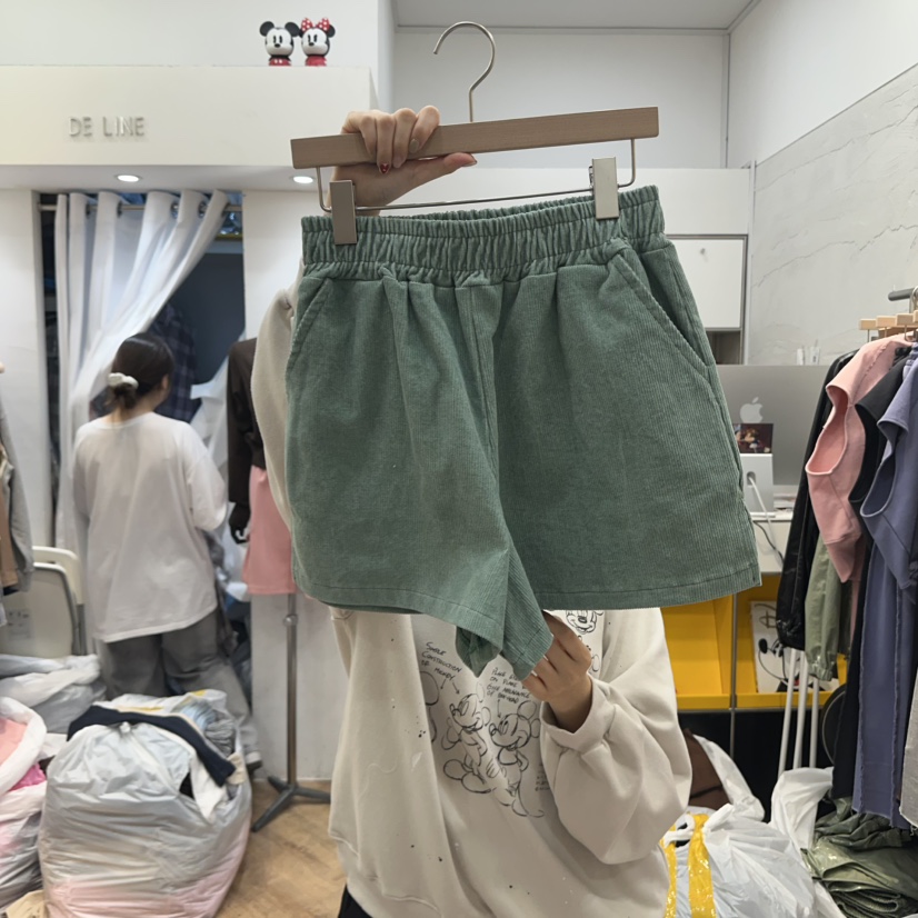 DE LINE東大門㊣直郵女裝新品人氣真品時尚熱賣休閑推薦短褲DE LINE短褲圖色2
