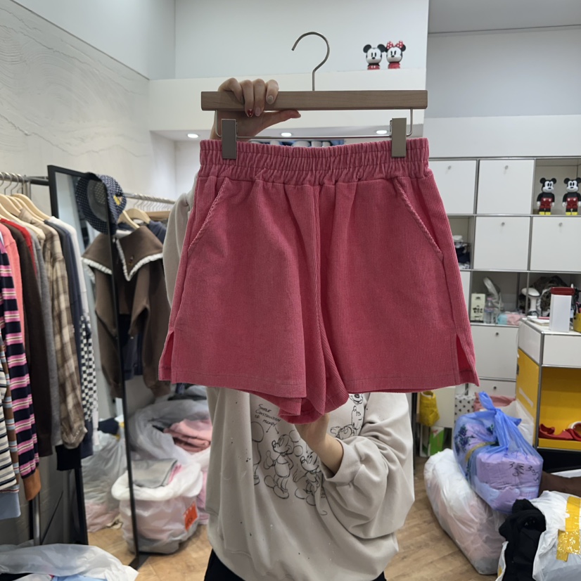 DE LINE東大門㊣直郵女裝新品人氣真品時尚熱賣休閑推薦短褲DE LINE短褲圖色3