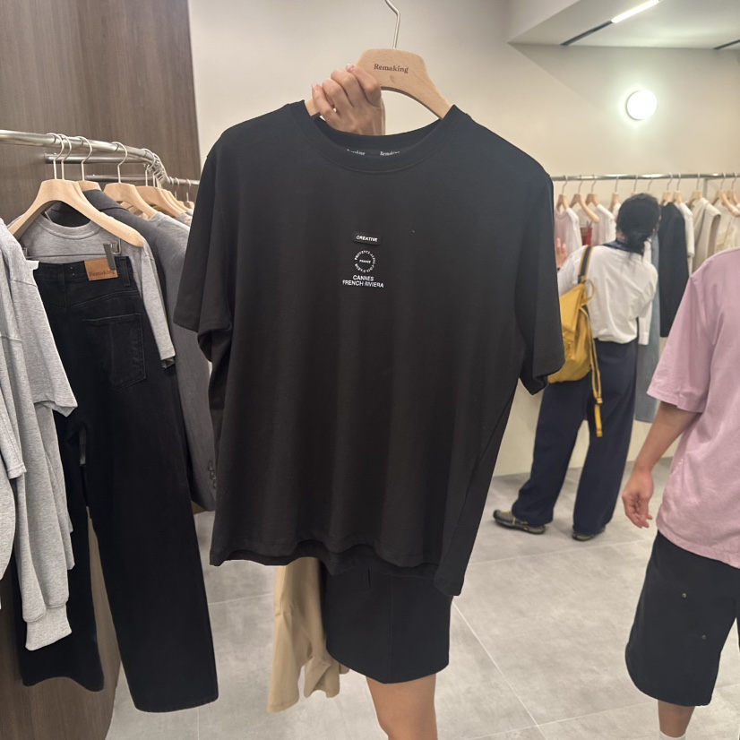 URBANSTORY/REMAKING韓國代購㊣女士新款真品25秋冬職業T恤Remaking/URBANSTORYT恤圖色3