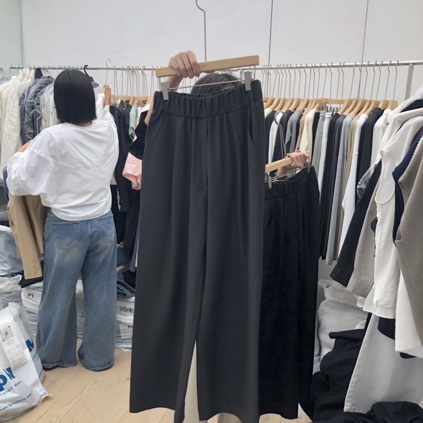 OGI東大門㊣直郵女裝新品真品推薦休閑時尚25秋冬職業休閑褲FLat OGI休閑褲圖色2