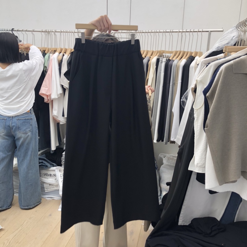 OGI東大門㊣直郵女裝新品真品推薦休閑時尚25秋冬職業休閑褲FLat OGI休閑褲圖色3
