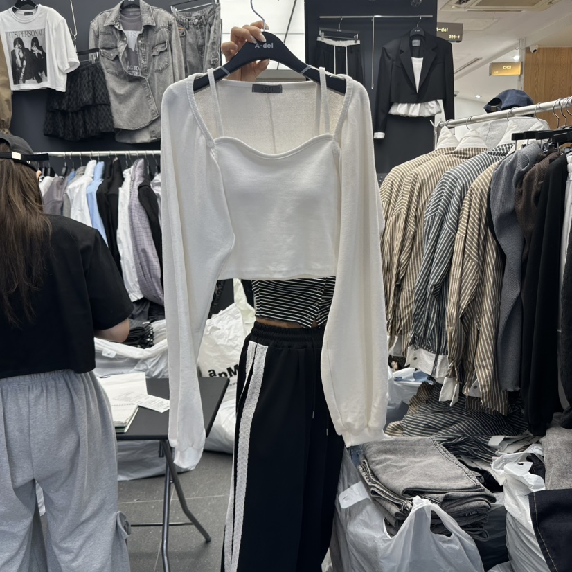 A-DEL韓國直郵㊣女士新品職業人氣熱賣時尚推薦套裝兩件套A-DEL套裝