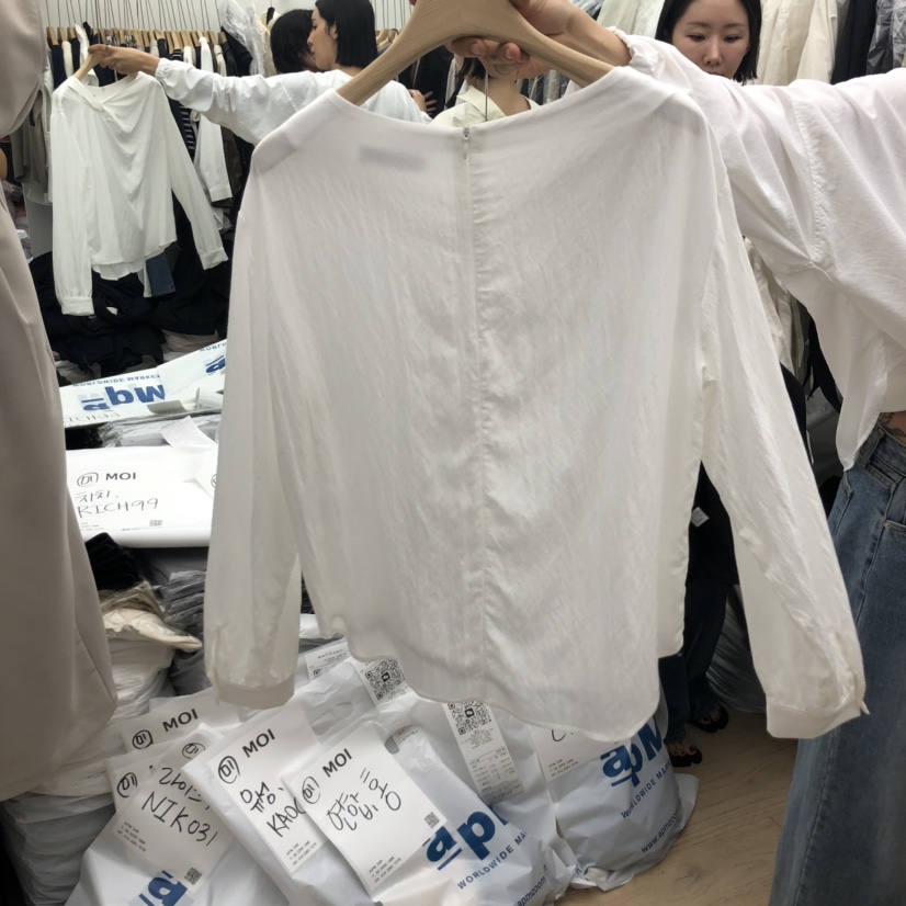 OGI東大門㊣代購女士新品推薦人氣休閑職業真品25秋冬襯衫蕾絲衫FLat OGI襯衫/蕾絲衫