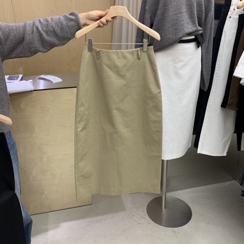 PLEASURE韓國直郵㊣女裝新品時尚休閑半身裙中短裙不含腰帶PLEASURE半身裙/中短裙